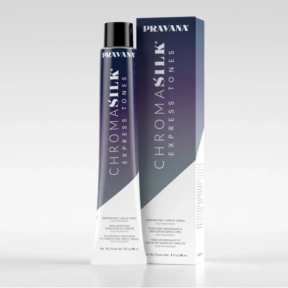 NIB Pravana ChromaSilk Express Tones Dark Neutral Pearl Brunette Hair Color - Picture 1 of 15